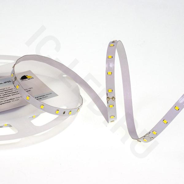 Светодиодная лента Class Premium, 2835, 64 led/m, white, 24V, IP33, RN01