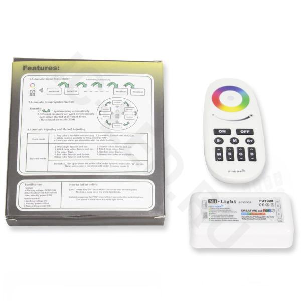 Контроллер с пультом Mi-Light RGBW FUT028 P192 (12-24V, 288-576W)