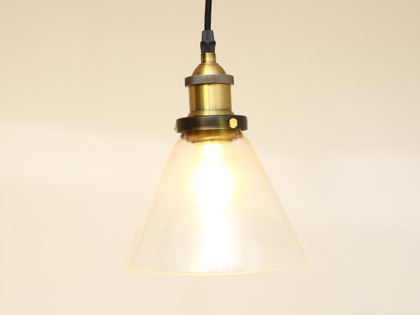 Светильник лофт PG208-D PA29 (220V, E27, стекло)