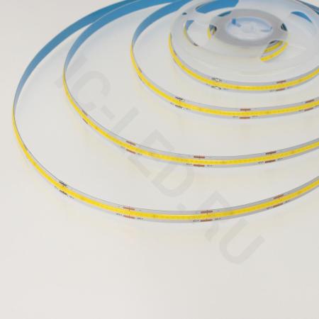 Светодиодная лента COB, 336 chip/m, day white, 12V, IP20, A232