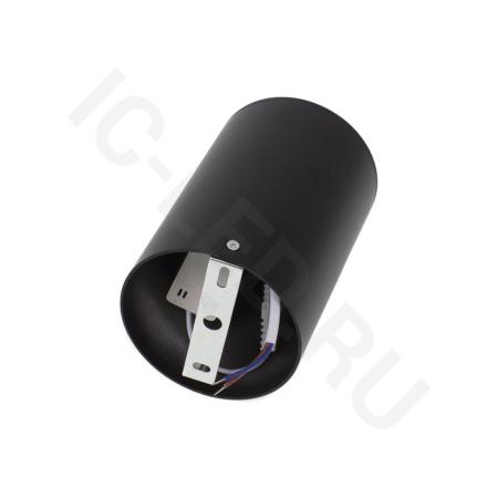 Светодиодный светильник накладной JH-MZ-T12W B97 (220V, 12W, черный корпус, day white)