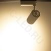 Светодиодный светильник трековый JH-GDD-B02 2L PX89 (20W, 220V, warm white, белый корпус)