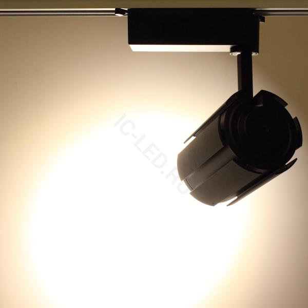 Светодиодный светильник трековый JH-A09-20B 2L PX47 (20W, 220V, day white) Светодиодный светильник трековый JH-A09-20B 2L PX47 (20W, 220V, day white)