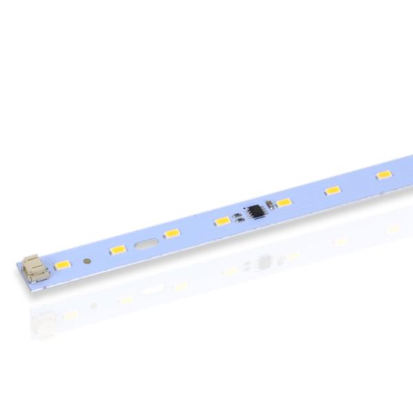 Светодиодная линейка 2835, 24 led, 220V, 10W, 520mm, D188, day white