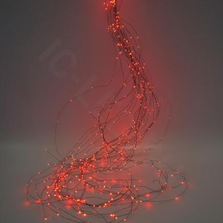 Светодиодная гирлянда Капелька" (700Led, Red)"