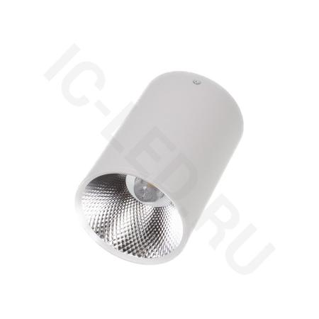 Светодиодный светильник накладной JH-MZ-T12W B96 (220V, 12W, белый корпус, day white)