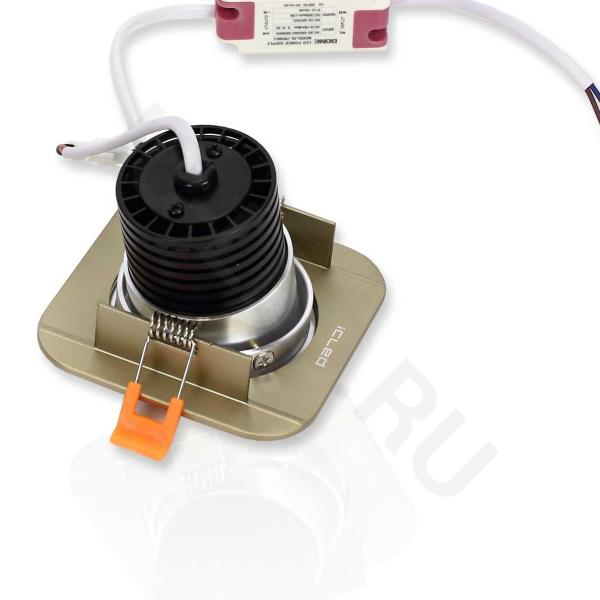 Светодиодный светильник Spotlight AR22 bronze (7W, Warm White) Светодиодный светильник Spotlight AR22 bronze (7W, Warm White)
