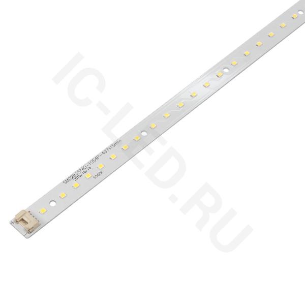 Светодиодная линейка 2835, 40 led, 28-34V, 10W, 300mA, ARM5, warm white