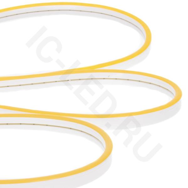Светодиодный гибкий неон 6x12 LN606 (12V, yellow, IP65, cut 10mm)