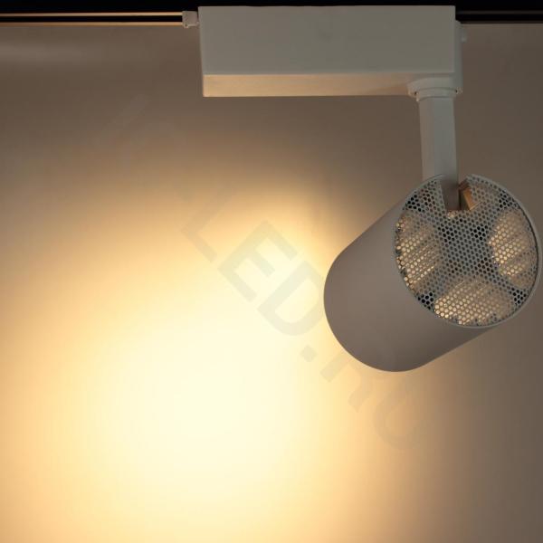 Светодиодный светильник трековый JH-GDX-05 2L PX93 (30W, 220V, warm white, белый корпус)