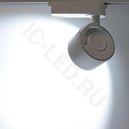 Светодиодный светильник трековый JH-GDD-Z80 2L PX77 (30W, 220V, White)