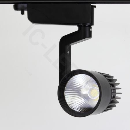 Светодиодный светильник трековый GDD-147 3L 3X22 (20W, warm white)