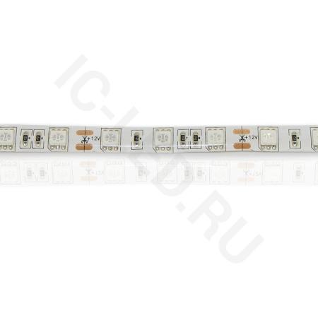 Светодиодная лента Standart class, 5050, 60led/m, Green, 12V, IP65 