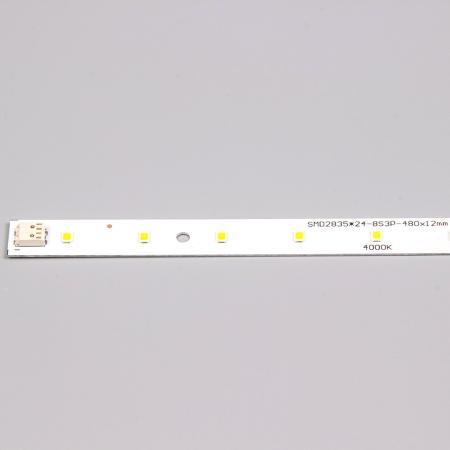 Светодиодная линейка для Армстронга" SL-24 2835 24led day white 4000K 22-27V 350-525mA 9-14W ARM33"
