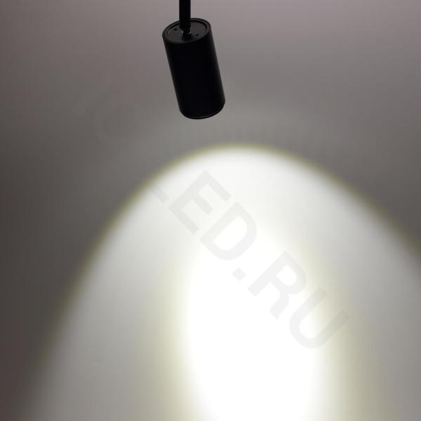 Светодиодный светильник трековый 2L PX411 (10W, 220V, day white, черный корпус)