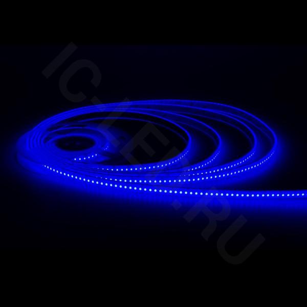 Светодиодная лента COB, 450 chip/m, RGB, 12V, 15W/m, IP68, P10, R18 