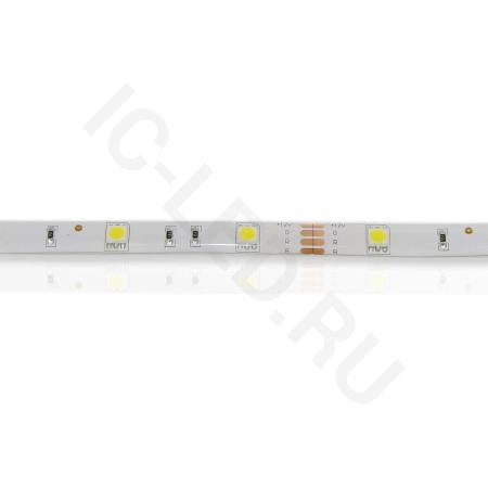 Светодиодная лента Standart class, 5050, 30led/m, Warm White, 12V, IP65 