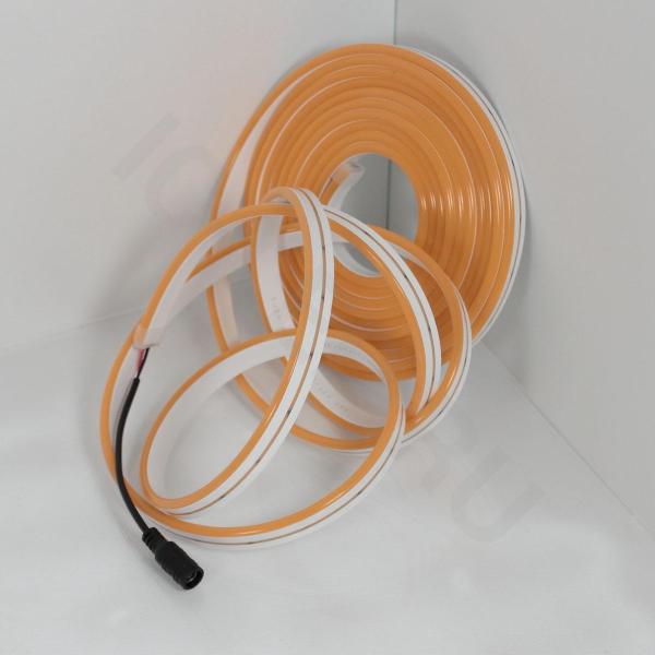 светодиодный гибкий неон 4.5*13, 24v orange lb19 (блистер 5м)