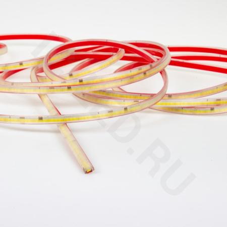Светодиодная лента 220V, COB 240 chip/m, day white, IP65, 240DW