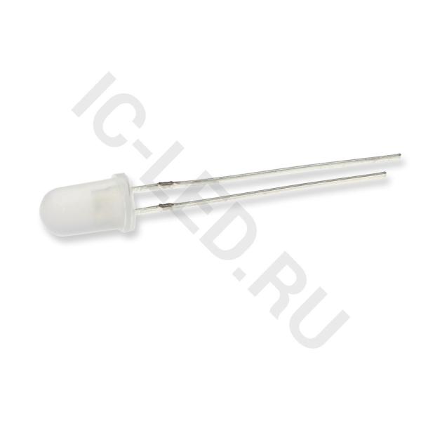 Светодиод ICL-5mm LE63 (blue, 5000-7000 mcd, fog)