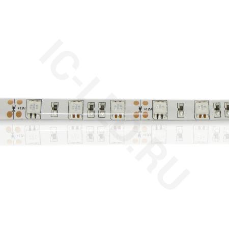 Светодиодная лента Standart PRO class, 5050, 60led/m, Green, 12V, IP65 