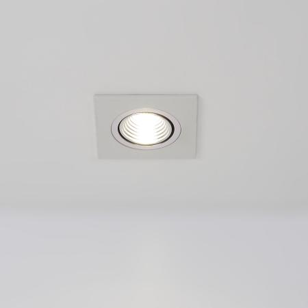 Светодиодный светильник встраиваемый 65 Series White Square (3W,Day White)