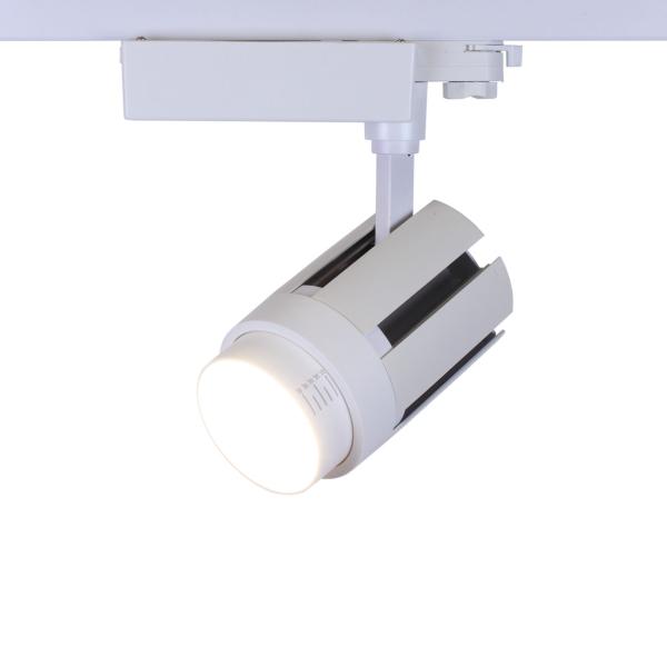 Светодиодный светильник трековый JH-GD001 4L 4L29 (30W, 220V, 15-60deg, white, белый корпус)