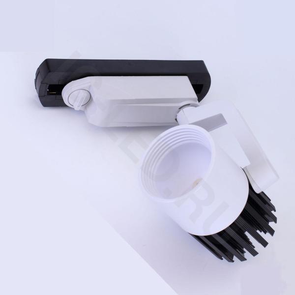 Трек для светильников 2L 0,2м NX5 (однофазный, 2 провода, черный)