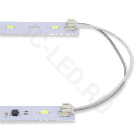 светодиодная линейка 2835, 10 led, 220v, 5w, 350mm, d167, white