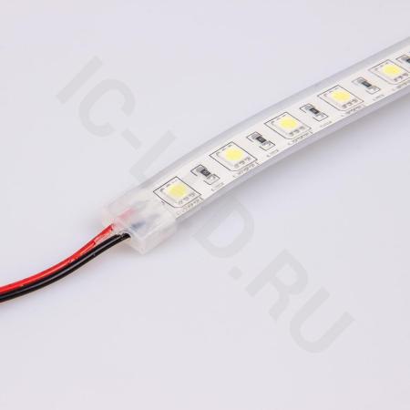 Светодиодная лента Standart PRO class, 5050, 60 led/m, warm white, 24V, V068, IP68 