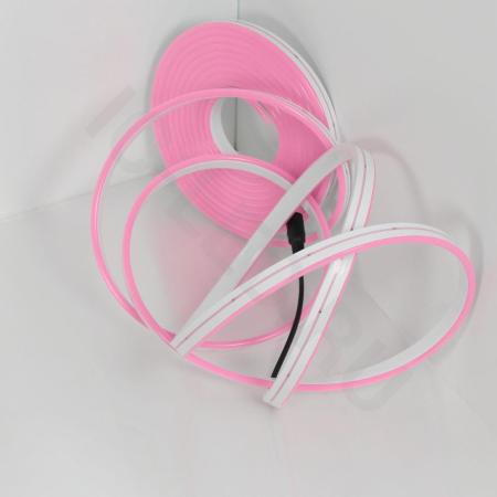 светодиодный гибкий неон 4.5x13, 12v pink lb10 (блистер 5м)