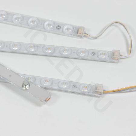 комплект светодиодной подсветки jh-mz-l40w arm31 (220v, 40w, white+day white+warm white)