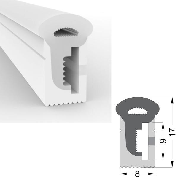 Cиликоновая оболочка T0817 S15 (8*17mm, pcb 8mm) Cиликоновая оболочка T0817 S15 (8*17mm, pcb 8mm)