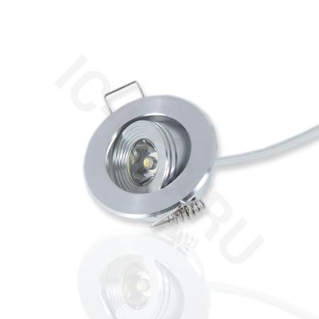 Светодиодный светильник точечный RS SP4 (1W, Warm White)