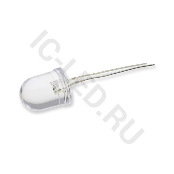 Светодиод ICL-10mm LE31 (red, 6000-8000mcd, clear)