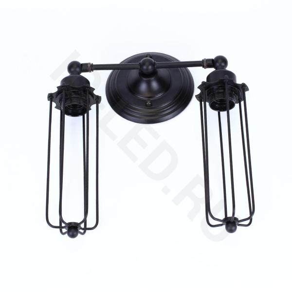 Настенный светильник PT681 DHL12 (220V, 2хE27, лофт)