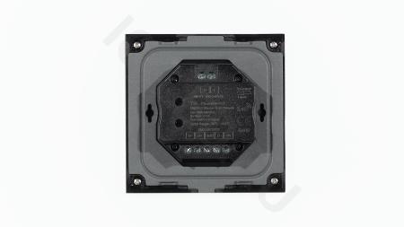 Сенсорная панель T15 Black IC89 (220V, RGB+CCT, 4 zone, DMX512, RF 2.4GHz)