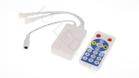 Контроллер SP601E S375 (5-24V, 2х600pix, SPI, пульт+ управление по Bluetooth)
