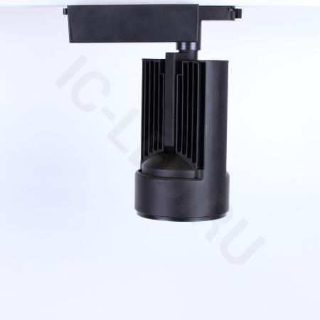 Светодиодный светильник трековый JH-GDD 2L PX66 (50W, 220V, black body, 30deg, warm white)