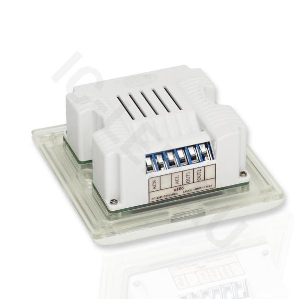 Выключатель WiFi с таймером U106 SV1 (220V, 2x500W) Выключатель WiFi с таймером U106 SV1 (220V, 2x500W)