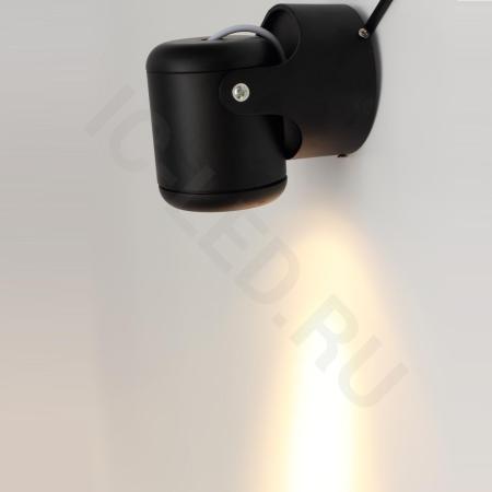 Светодиодный светильник JH-BTH-05 Black V183 (10W, 220V, warm white)