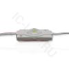 Светодиодный модуль 3030-1 ZCD1L mod25 (12V, 1,5W, Cool White)