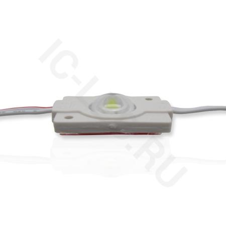 Светодиодный модуль 3030-1 ZCD1L mod25 (12V, 1,5W, Cool White)