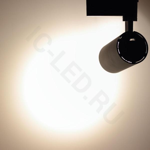 Светодиодный светильник трековый JH-GDD-A08-20B 2L PX87 (20W, 220V, day white)