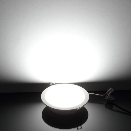 Светодиодный светильник  OM7 (220V, 9W, round D138mm, white)