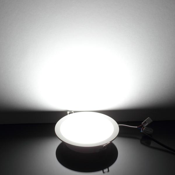 Светодиодный светильник  OM7 (220V, 9W, round D138mm, white) Светодиодный светильник  OM7 (220V, 9W, round D138mm, white)