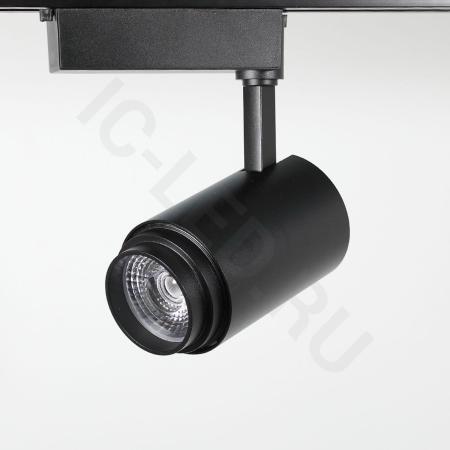 Светодиодный светильник трековый JH-GDX-05 2L PX95 (30W, 220V, day white, черный корпус)