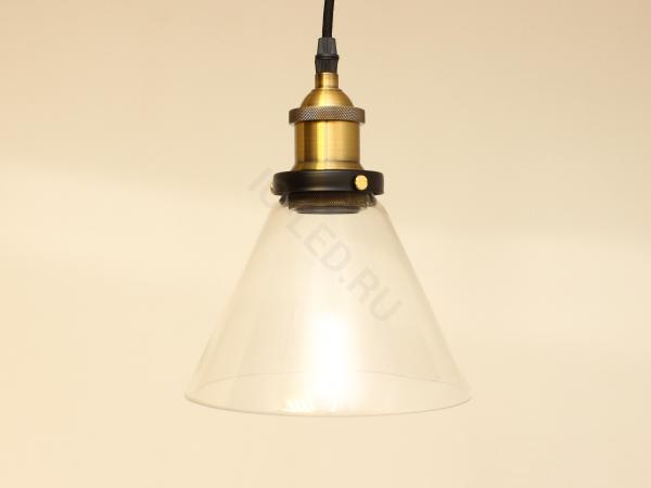 Светильник лофт PG208-D PA29 (220V, E27, стекло)