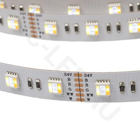 Светодиодная лента Class Premium 5050 60led/m, RGB+CCT (RGB+white/ warm white), 24V, IP20, A42