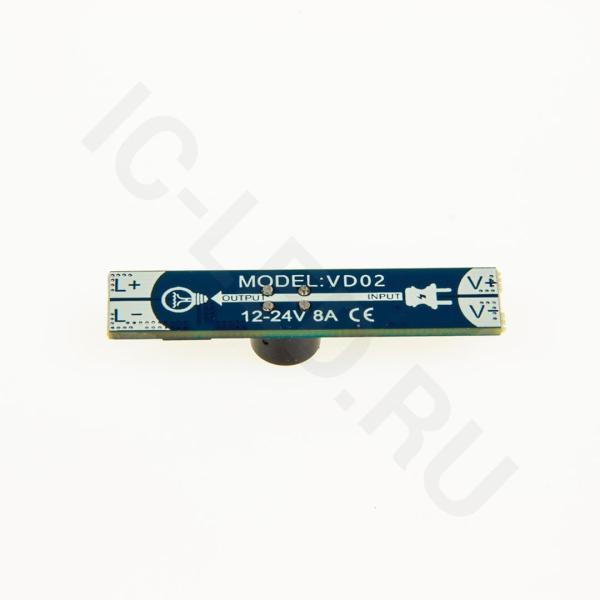 Датчик двери VD02Y-B2 P743 (IR, DC12-24V, 8A, 96-192W, дистанция 80-100мм, бескорпусный)